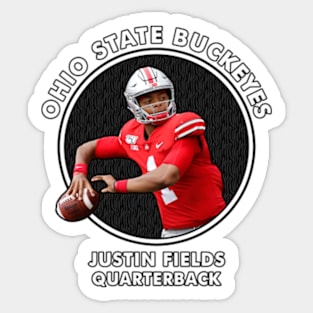 JUSTIN FIELDS - QB Sticker